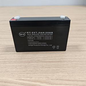 핫 세일 6V 7AH 납산 배터리 유지 보수 무료 배터리 팬 전기 공구 골프 카트 장난감 - Product Image 1