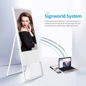 Benshi 32 inch floding tầng đứng 43 inch trong nhà inch ICD Totem kiosk kỹ thuật số biển và hiển thị quảng cáo Máy nghe nhạc quảng cáo - Product Image 3