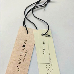 Factory Direct Sales Free Design Customized Clothing Paper <b>Tag</b> Professional Custom Paper Hang <b>Tags</b> - Product Image 3