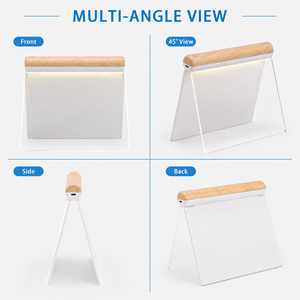 Lavagna Luminosa LED 3D Riutilizzabile con Base in <span class=keywords><strong>Legno</strong></span> e Penne LED per Acrilico e Lavagna Luminosa per Messaggi - Product Image 3