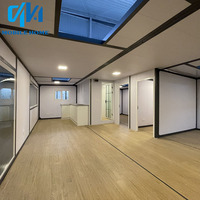 Maison conteneur préfabriquée extensible de 40 pieds sur 20 pieds avec lucarne, 5 chambres, prix préfabriqué, maison modulaire, Casa Contenedor