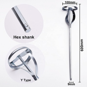 Harden công cụ bán buôn tùy chỉnh Carbon thép Hex sơn <span class=keywords><strong>Mixer</strong></span> cho xi măng điện - Product Image 4