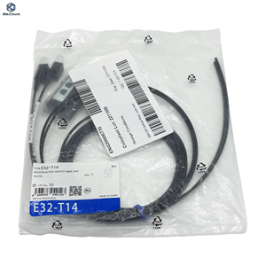 เซ็นเซอร์ไฟเบอร์ออปติกแบบยิงแสงตรงข้าม รุ่น E32-T14 ของแท้ใหม่เอี่ยม ความแม่นยำสูง ป้องกันน้ำและฝุ่นระดับ IP60 ระยะตรวจจับ 5 เมตร 1 ชิ้น - Product Image 1