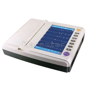 Großhandel mit 12-Kanal-Touchscreen-Digital-EKG-Gerät für medizinische Zwecke Wieder verwendbares PET-EKG für Tierärzte - Product Image 2