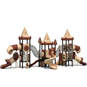 Parque Infantil Exterior Certificado CE EN1176 con Tobogán y Casita para Niños, Ideal para Hoteles y Resorts <span class=keywords><strong>de</strong></span> <span class=keywords><strong>Playa</strong></span> - Product Image 2