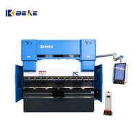 Presse plieuse hydraulique CNC entièrement automatique BEKE 130 tonnes haute efficacité 2500 mm pour tôles d'aluminium et d'acier inoxydable