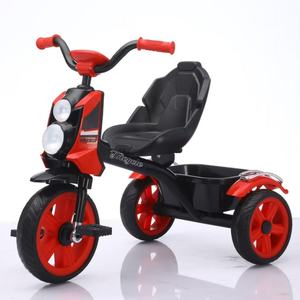 جودة عالية 3 عجلات طفل صغير لعبة عصرية جديدة مليئة بالضوء ركوب للأطفال مصنوعة من البلاستيك المتين - Product Image 1