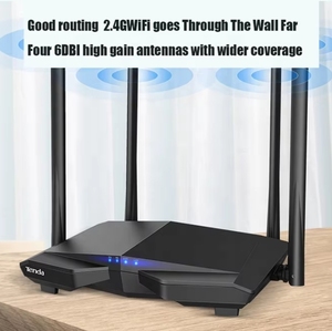 เราเตอร์ไร้สาย <span class=keywords><strong>Tenda</strong></span> <span class=keywords><strong>AC6</strong></span> 1200Mbps 2.4G/5.0GHz Smart Dual Band - Product Image 4