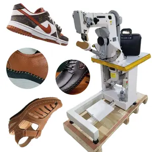 Cobbler Máquinas de coser industriales para suela de zapato Pared lateral Todo en uno