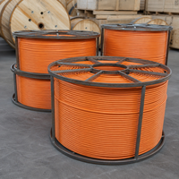 Câble en aluminium BLV à âme unique isolé en PVC 450/750V pour ligne électrique aérienne et circuit d'éclairage