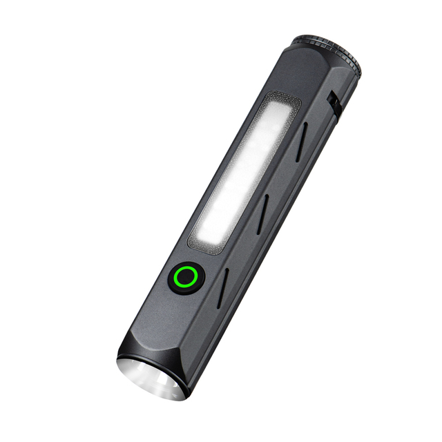 Helius High Brightness LED COB Side Light Work Light 2000LM Tail Magnetic Type C Charging Multifunctional Handheld Flashlight