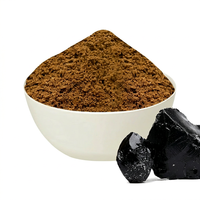 Extrait de Shilajit en poudre haute puissance, 80 % d'acide fulvique standardisé par titration, supplément à base de plantes pur, matière première