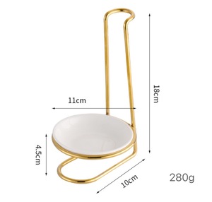 <span class=keywords><strong>Porte</strong></span>-cuillères et <span class=keywords><strong>porte</strong></span>-<span class=keywords><strong>louche</strong></span> en acier inoxydable pour cuisine - Product Image 2