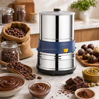 Machine à concher/réfiner/broyer le chocolat entièrement automatique, petite machine à fabriquer du chocolat