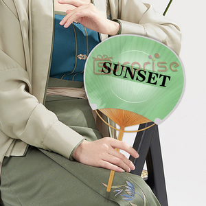 <span class=keywords><strong>2025</strong></span> Hot Bán Giá Rẻ Tùy Chỉnh Vòng Bamoboo Giấy Cầm Tay Fan Chèo Quạt Giấy Cho Quà Tặng Quảng Cáo - Product Image 6