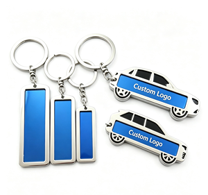 Porte-clés de voiture en métal vierge pour gravure laser, plaque anti-perte en acier inoxydable, sous licence usine - Product Image 4