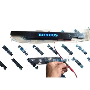 Türschwellen platten für Mercedes-Benz G Klasse 1998-2018 W463 G500 G63 für BRABUS Kick platten mit LED