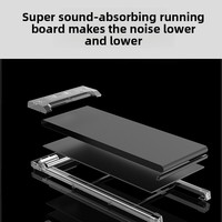 Tapis roulant électrique M5 en stock avec surveillance de la fréquence cardiaque, modèle pliable pour usage domestique, connectivité application musicale, réglage de l'inclinaison
