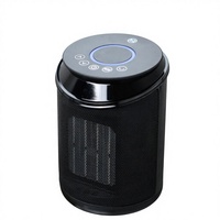 Ventilateur Chauffant Portable PTC 2000W/1000W avec Oscillation, Contrôle Numérique, Thermostat Réglable, Étanchéité IP21, Télécommande via Application et Ventilation