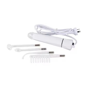 Best Seller 4 in 1 Black High Frequency Wand Inhale Cordless Face Depuffer Tool and Neck Lifting Massager - Product Image 2