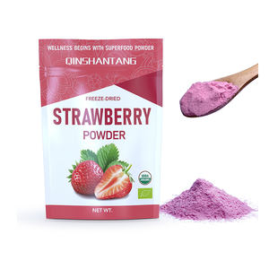 Doğal İçecek Mix sprey kurutulmuş konsantre organik çilek meyve lezzet suyu tozu - Product Image 1