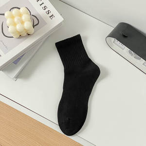 Cổ Điển Bộ Sưu Tập Trọng Lượng Nhẹ Thể Thao Vớ Tùy Chỉnh Thiết Kế Thân Thiện Với Da Crew Thoáng Khí Mềm Vớ Thể Thao - Product Image 3