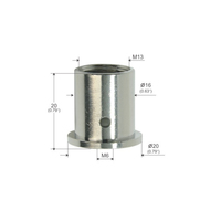 Offres Spéciales 16*19mm M6 fil métal câble pince fixation plafond fixation pour câble Suspension Kit