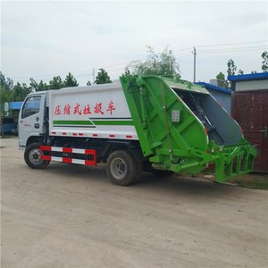 شاحنة قمامة مطبخ بقاعدة عجلات إلكترونية من <span class=keywords><strong>Dongfeng</strong></span> مع <span class=keywords><strong>4</strong></span> أمتار مكعبة - Product Image 4