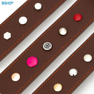 9/<span class=keywords><strong>10</strong></span>/12/13mm en vrac bouchon rond simple Logo gaufré Rivet <span class=keywords><strong>goujon</strong></span> creux pour sac ceinture vêtement tissu fixe bricolage chaussures chevilles - Product Image 6