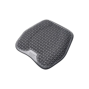Gel Summer <b>Cool</b> Car Seat Cushion Backrest Universal Travel Seat Office Chair Breathable Gel Cushion <b>Pad</b> - Product Image 4