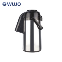 Sunsun WUJO — pompe à air 3l en acier inoxydable, recharge en verre, isotherme, contenant isolé sous vide pour eau chaude