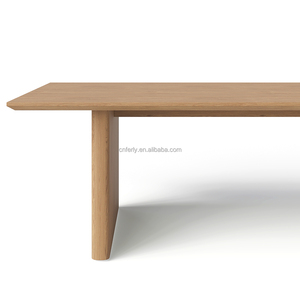 Đồ Nội Thất Bằng Gỗ Rắn Sang Trọng Đồ Nội Thất Bằng Gỗ Tếch Bộ Đồ Ăn Lớn Bàn Ăn Bằng Gỗ Tếch Rắn Với 8 Ghế - Product Image 3