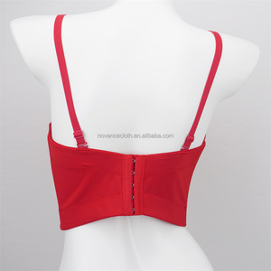 Novance Desi Girl-vestido Sexy con cuentas <span class=keywords><strong>de</strong></span> diamante, Bralette <span class=keywords><strong>de</strong></span> pico profundo, Top corto, Ropa <span class=keywords><strong>de</strong></span> noche, Corsés, sujetador Para Mujer, Juvenil - Product Image 6