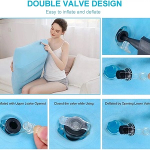 Coussin gonflable en plastique pour hôtel, idéal pour la relaxation, le soutien lombaire et les positions intimes - Product Image 4