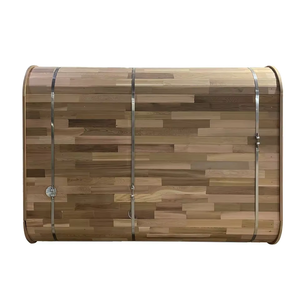 ساونا لحرق الأخشاب في الهواء الطلق-منزل حاوية صلب متنقل - Product Image 6