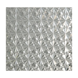 Film PVC anti-statique sans colle <span class=keywords><strong>pour</strong></span> fenêtre de <span class=keywords><strong>douche</strong></span> extra large, anti-regard indiscret, protection solaire, translucide, motif floral - Product Image 5