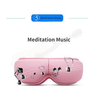 Masseur oculaire Bluetooth avec musique, chaleur, compresse chaude et vibrations, pour une thérapie oculaire confortable et chauffante. - Product Image 6