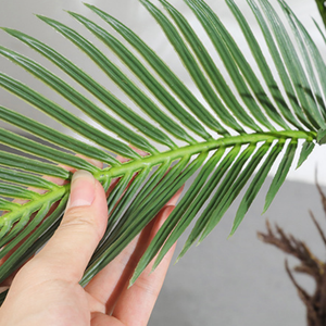 Cycad artificiel en pot, <span class=keywords><strong>grande</strong></span> <span class=keywords><strong>plante</strong></span> verte <span class=keywords><strong>d</strong></span>écorative pour centres commerciaux, salons, accessoires de photographie de mariage - Product Image 4