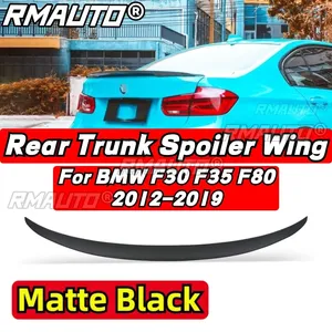 Aileron arrière de coffre de voiture style MP, kit carrosserie pour BMW Série 3 F30 F35 Berline 2012-2019, accessoires auto - Product Image 1