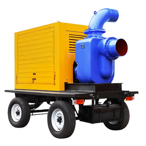 Camion pompe de lutte contre les inondations, moteur diesel, commande manuelle, raccord à bride, décharge 1-1/2 po, DN100, centrifuge, basse pression, eau - Product Image 3
