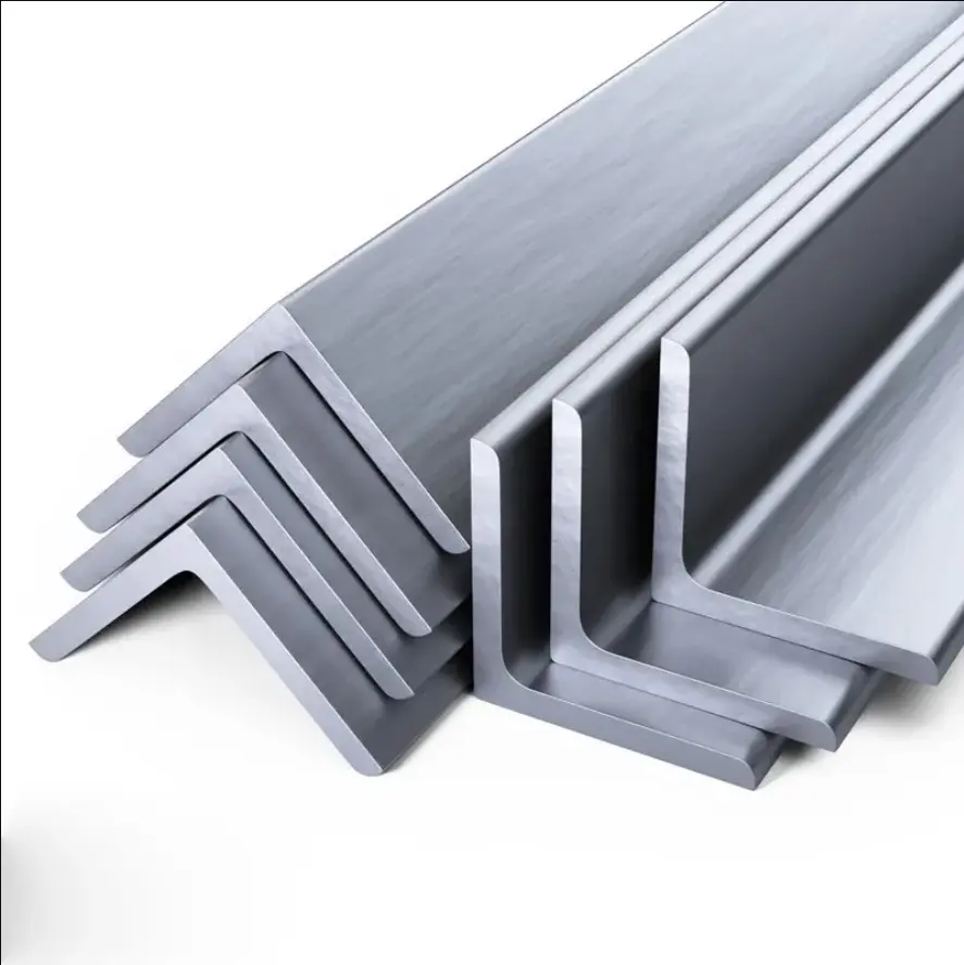 Bahan baja konstruksi 4x4 sudut baja Gb paduan logam sama dengan dukungan sudut baja karbon