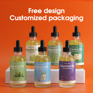 Aceite de Masaje Aromaterapéutico Natural de 120 ml, Difusor de Aceites Esenciales para SPA, Infusionado con Rosa, Lavanda, Jazmín, Eucalipto y Limón - Product Image 2