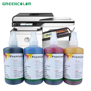 Encre à haute concentration <span class=keywords><strong>HP</strong></span> 452/477 Fi1000 tête d'impression <span class=keywords><strong>imprimante</strong></span> à un passage pour Carton Pizza boîte Papercup impression recharge encre à colorant - Product Image 1
