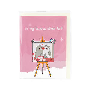 Cartes de mariage de luxe 3D Lovepop découpées au laser, imprimées en UV, papier couché mat, artisanat DIY pour les fêtes d'anniversaire - Product Image 4