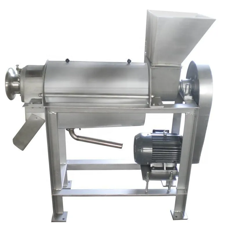 Machine d'extraction de jus à sortie chaude 0.5 T/H pour presse-agrumes à la maison séparation de jus de résidus presse-agrumes orange distributeur automatique