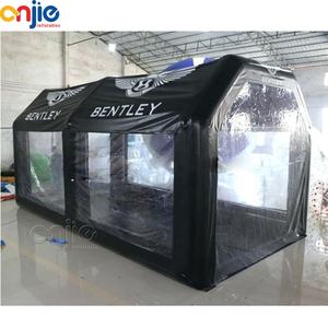 Station de travail automobile portable à vendre Cabina De Pintura Inflable Housse de voiture Tente de peinture mobile <span class=keywords><strong>Cabine</strong></span> de peinture gonflable - Product Image 5