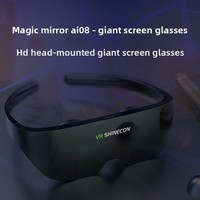 Lunettes VR pour films, écran intelligent mobile 3D 4K, casque portable, lunettes VR pour adultes, réalité virtuelle pour Android IOS AIO8