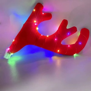 Hot Selling Christmas <b>Car</b> <b>Decorations</b> Christmas Antlers Auto Parts - Product Image 1