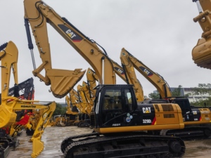 Excavadora hidráulica usada Caterpillar CAT 329DL de 29 toneladas para movimiento de tierras y construcción, CAT 329DL en venta - Product Image 6