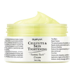 Crème Bio Anti-<span class=keywords><strong>Cellulite</strong></span> et Vergetures Marque Blanche, Crème Raffermissante et Éliminatrice de Vergetures pour le Ventre - Product Image 4